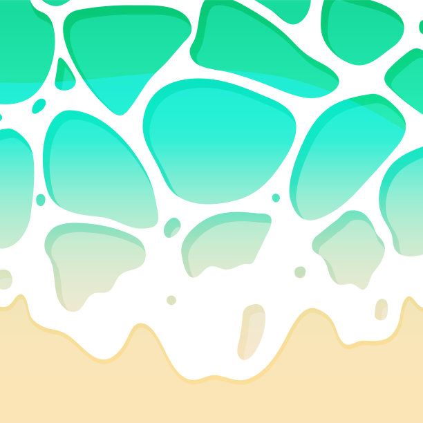 美丽的海洋鸟瞰图图片下载