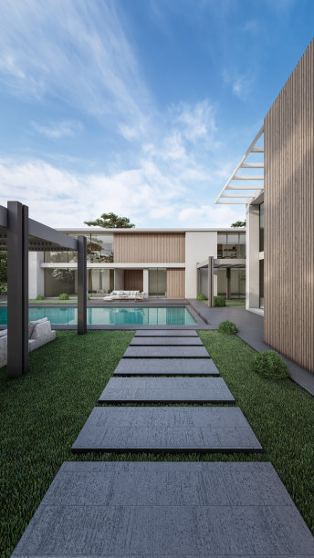 建筑3D渲染图图片下载