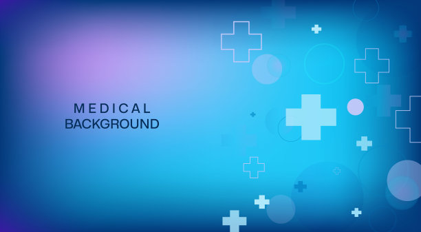 医学分子背景，医学元素，心电图。生物技术理念，创新技术，医疗保健。向量图片下载