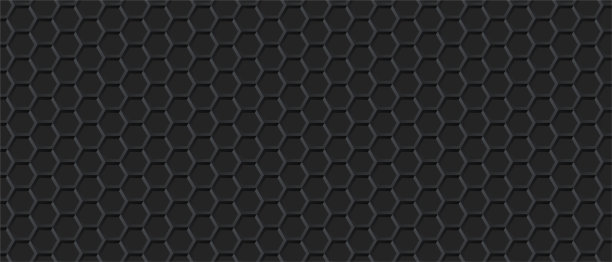暗背景蜂窝状碳金属图片下载