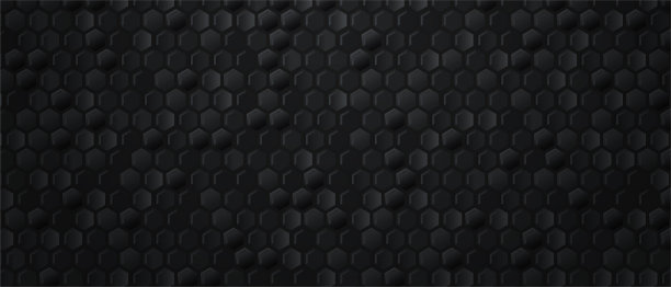 暗六边形金属背景抽象向量图片下载