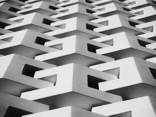 几何墙瓷砖图案艺术背景图片下载