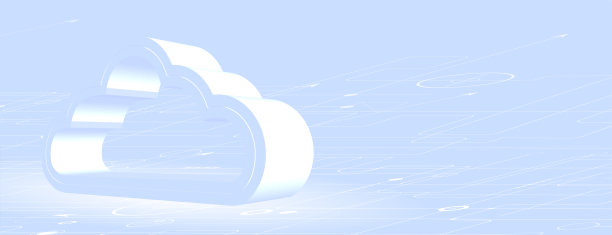 云技术。集成数字网络概念背景图片下载