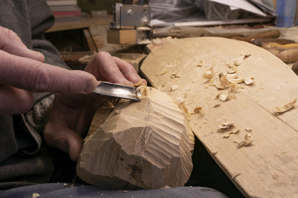 木雕手特写图片下载