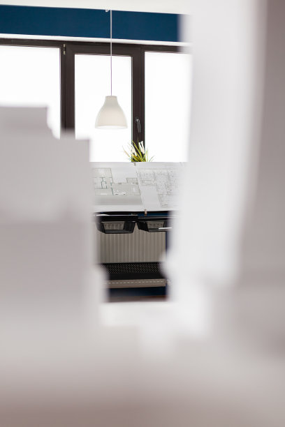 建筑空的工作场所为设计业务图片下载