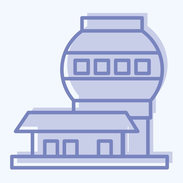 莫纳克亚山天文台图标。与夏威夷符号有关。双音风格。简单的设计可编辑。向量图片下载