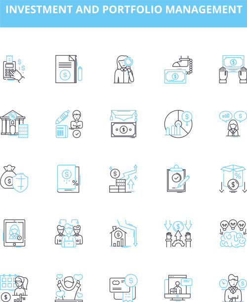 投资和投资组合管理线图片下载