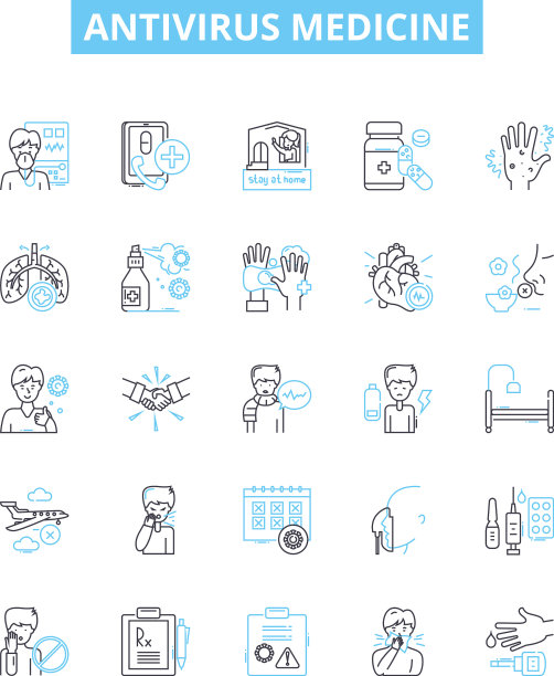 杀毒药线图标集图片下载