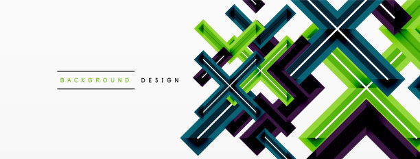 交叉线背景最小几何模板图片下载