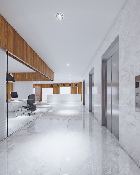 现代化的办公空间。工作空间插图。图片下载