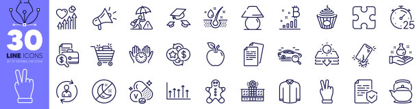 搜索汽车化学实验室和衬衫线条图标图片下载