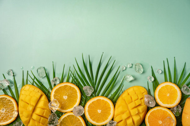 夏季彩色背景图片下载