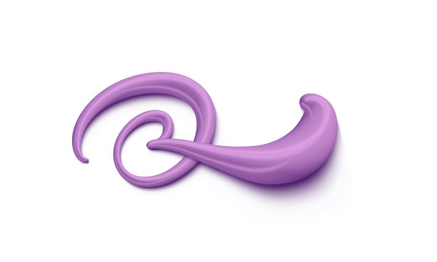 三维复古紫丁香线优雅的角落分隔和分隔，漩涡装饰点缀孤立的剪贴路径。花线细丝设计元素。为邀请，网页或菜单页面插图蓬勃发展的卷曲元素图片下载