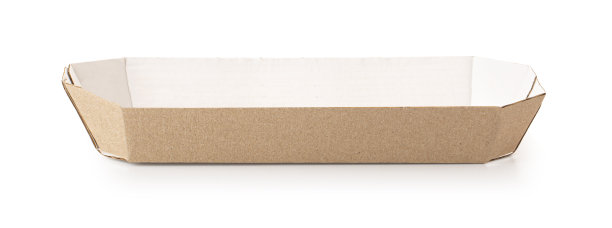 纸质食品托盘隔离图片下载