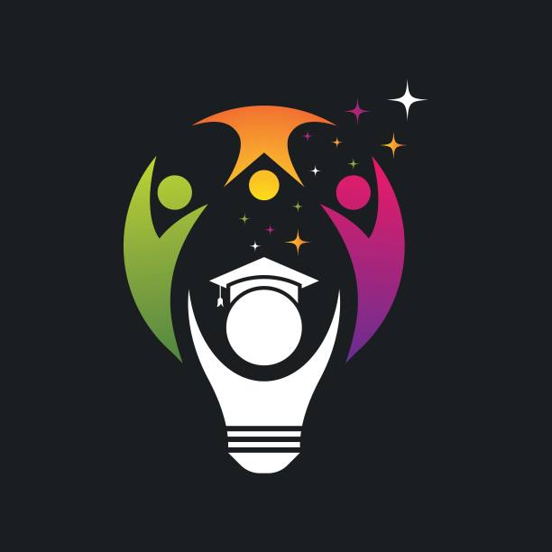 教育标志模板矢量图标图片下载