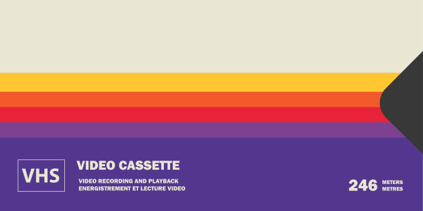 旧录像带背景。老学校和回到90年代的概念背景图片下载