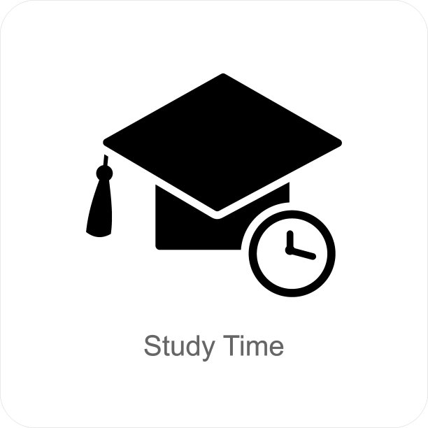 学习时间和教育图标概念图片下载