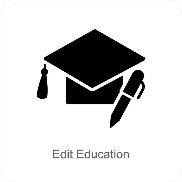 编辑教育学习图标概念图片下载