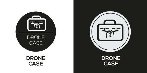 无人机案例图标。图片下载