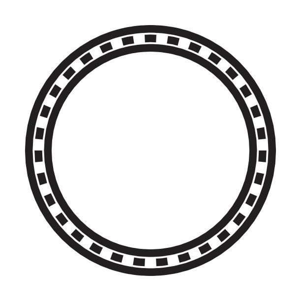 圆形框架圆形边框设计形状图标的装饰复古涂鸦元素的设计矢量图片下载