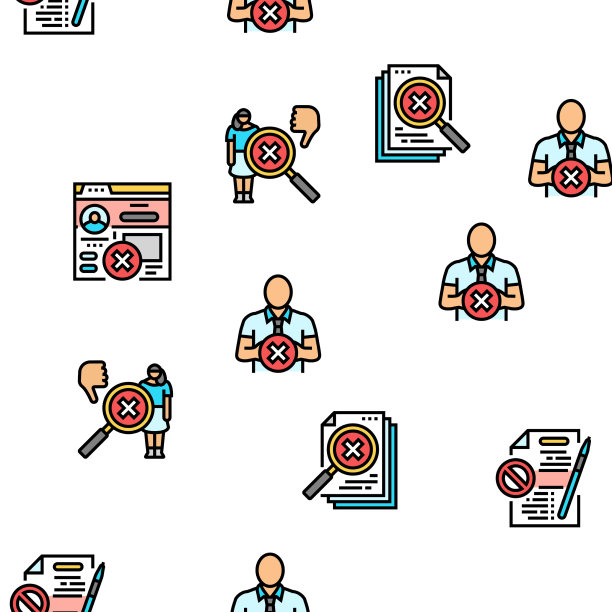 拒绝人停止盖章取消无缝图片下载