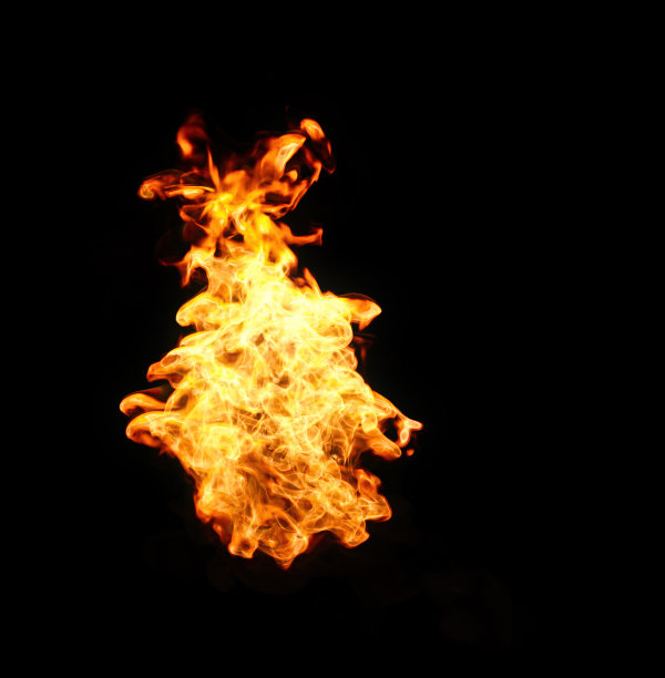 燃烧的火炬火焰图片下载