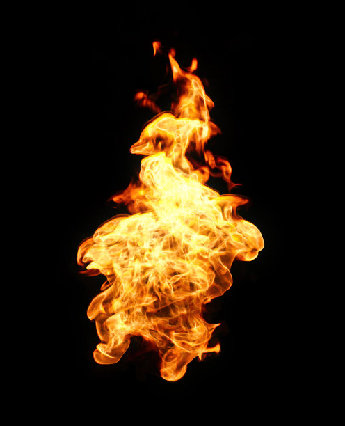 燃烧的火炬火焰图片下载