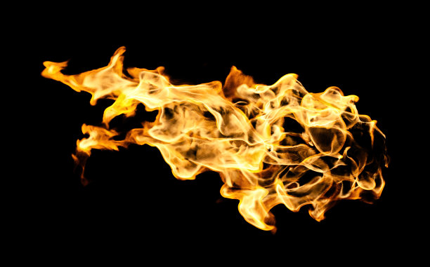 燃烧的火炬火焰图片下载