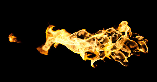 燃烧的火炬火焰图片下载