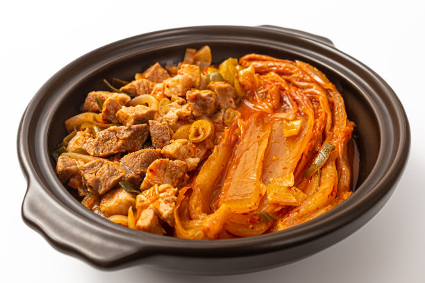 陈年泡菜蒸猪肉图片下载