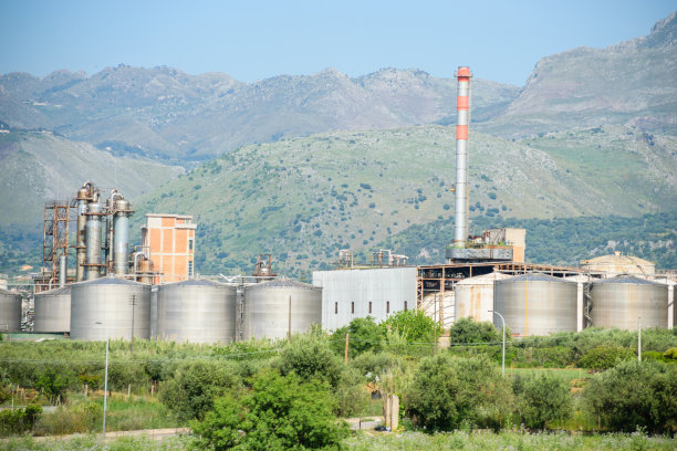 农村工业工厂的形象图片下载