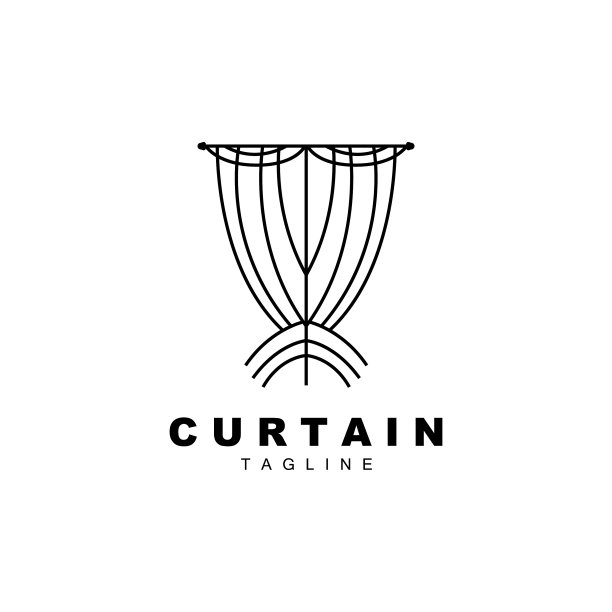 家居及展览门帘标志设计图片下载