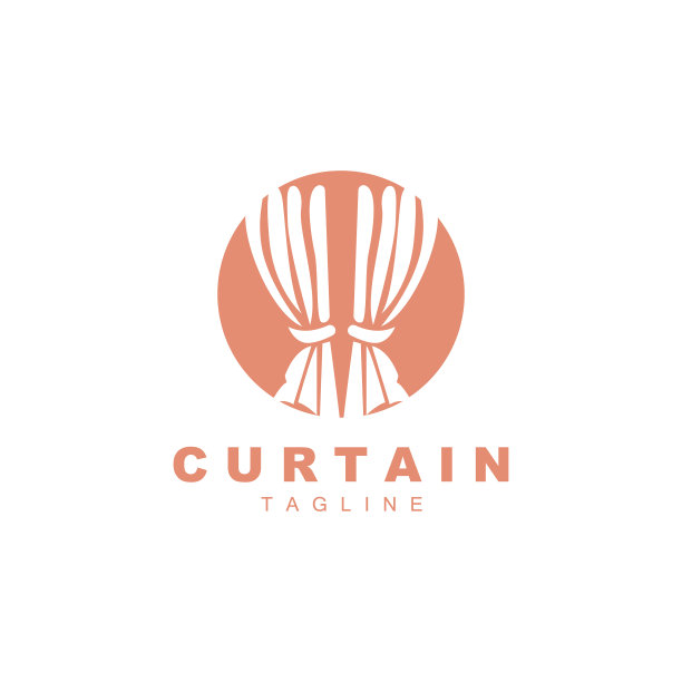 家居及展览门帘标志设计图片下载