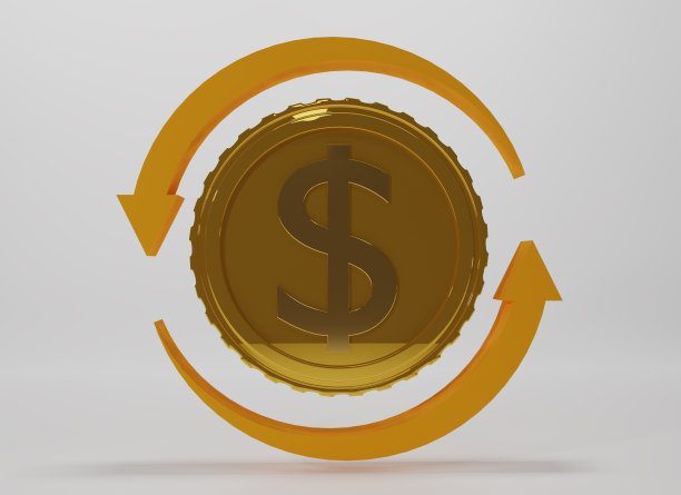 3D渲染现金回馈图标与金币隔离软粉色背景。现金返还或退款服务设计。粉红色背景的在线支付。收入，储蓄，投资，3d渲染。图片下载