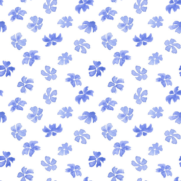 水彩无缝图案与小水彩花。彩色装饰背景。无缝图案设计纹理。包装纸，纺织品，明信片，壁纸，儿童设计图片下载