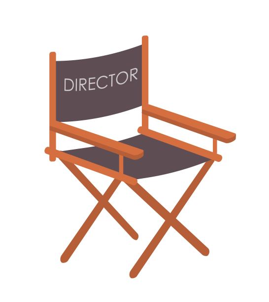 电影导演椅概念图片下载