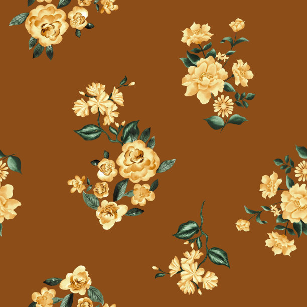 水彩花卉图案图片下载