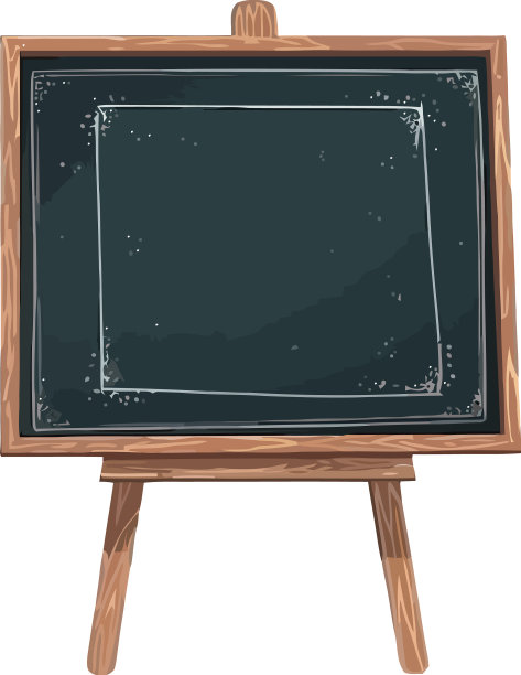 教材在黑板上教学图片下载