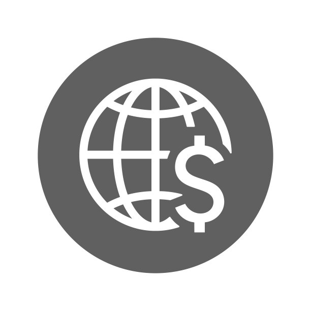 全球金融市场图标。图片下载