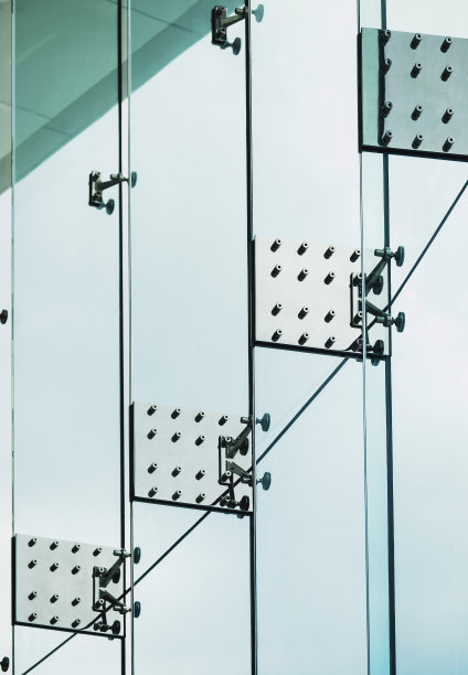 玻璃幕墙室内细节现代建筑图片下载