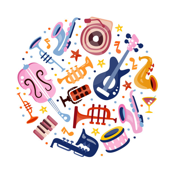 爵士音乐节和乐器音乐会图片下载