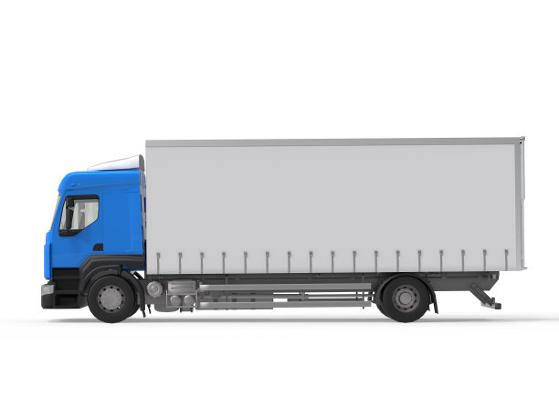 货车或白箱货车货物隔离交付图片下载