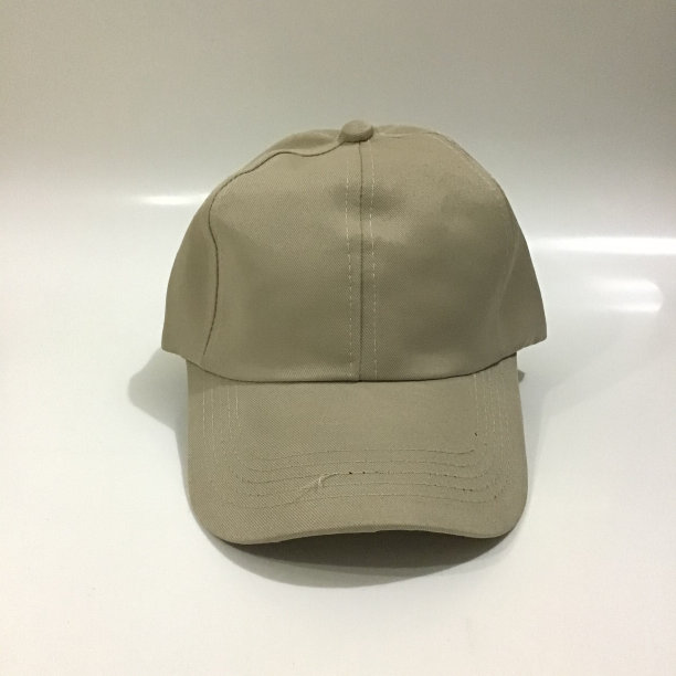 米色棒球帽的正面图图片下载