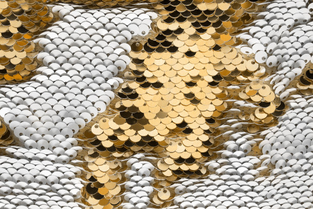 亮片面料特写镜头图片下载