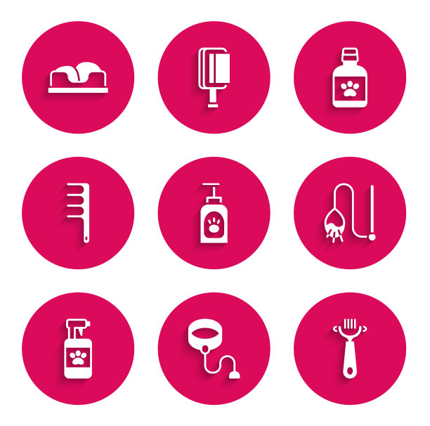 设置宠物洗发水可伸缩绳牵引头发图片下载