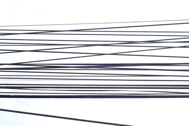 电线和线路。图片下载