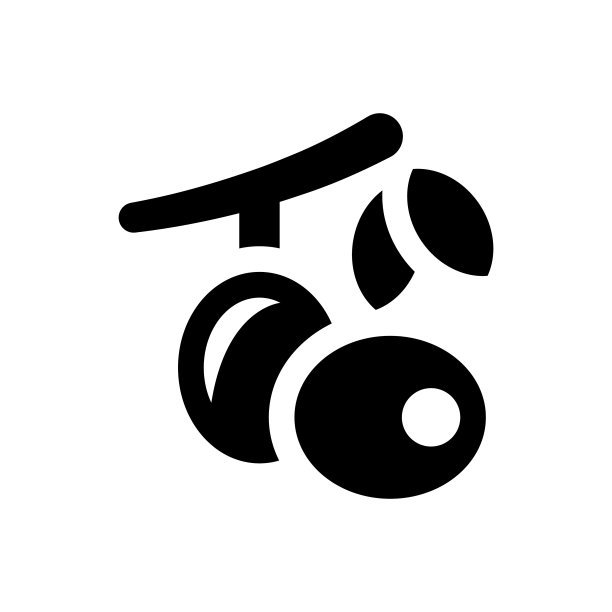 橄榄或黑橄榄图标图片下载