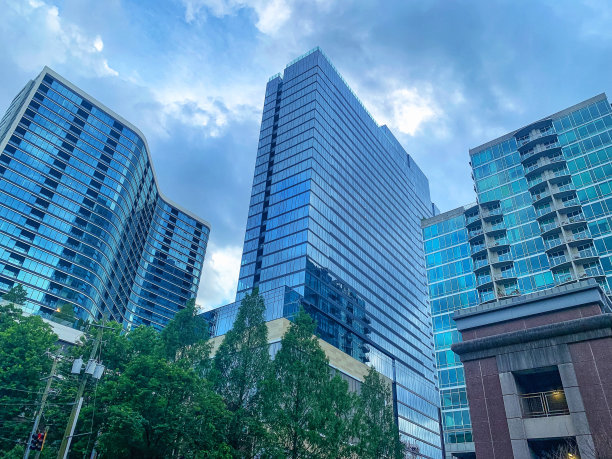 亚特兰大中城阴天的下午图片下载