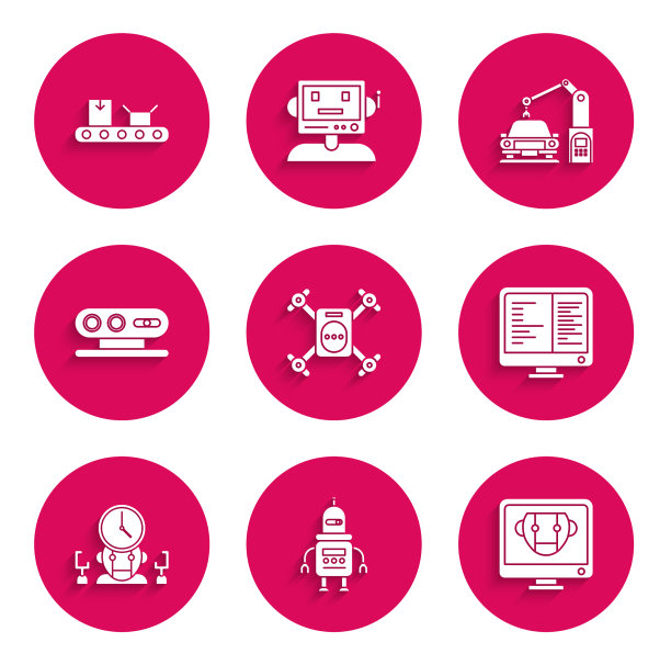 设置无人机飞行与行动相机机器人电脑图片下载