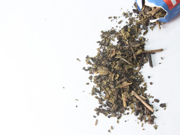 白底色的新鲜红茶图片下载